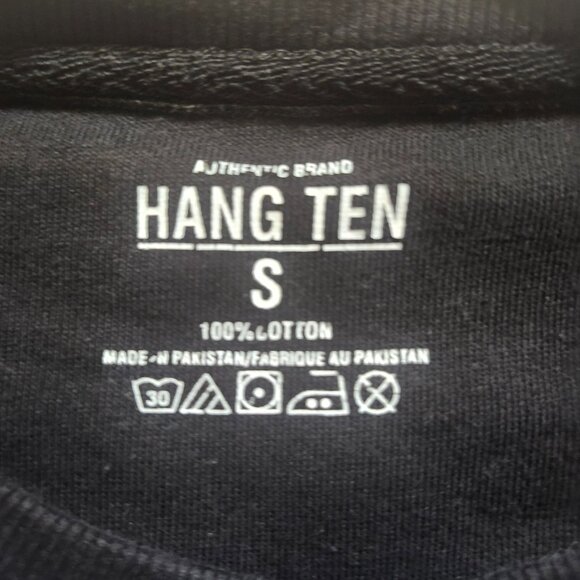 Disney Stitch Graphic Sweatshirt – Hang Ten Black Size S – Cute & Fun - Picture 2 of 5